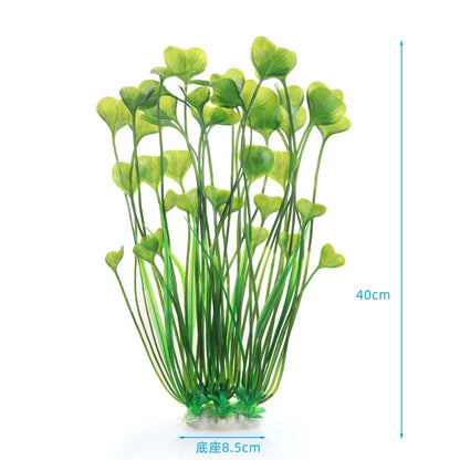 Artificial Aquarium Decor Plants Underwater Water Grass Aquatic Plastic Plants For Fish Tank Aquarium Decorations