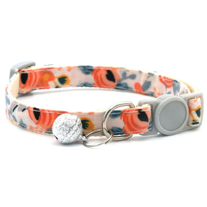 Daisy Breakaway Pet Collar – Soft Bandana Scarf for Cats, Kittens & Small Dogs
