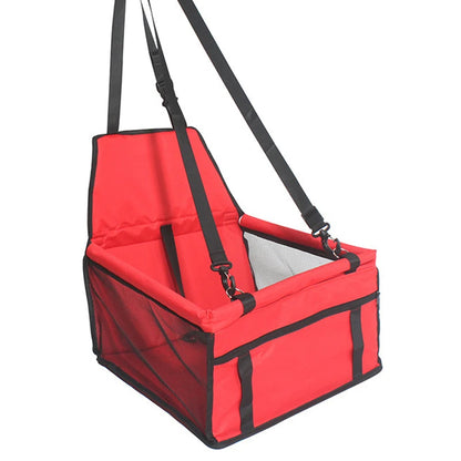 Portable Pet Car Seat Hammock – Foldable Carrier Bag for Cats & Dogs