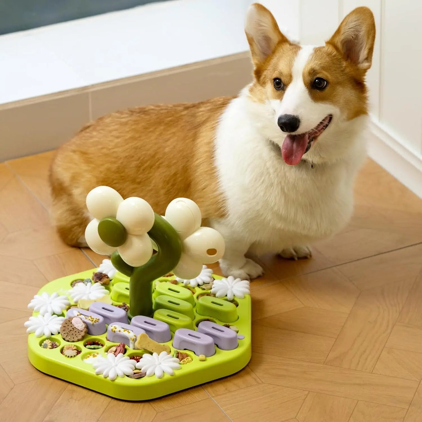 MEWOOFUN Advanced Dog Puzzle Toy – IQ Training & Treat Dispensing Slow Feeder