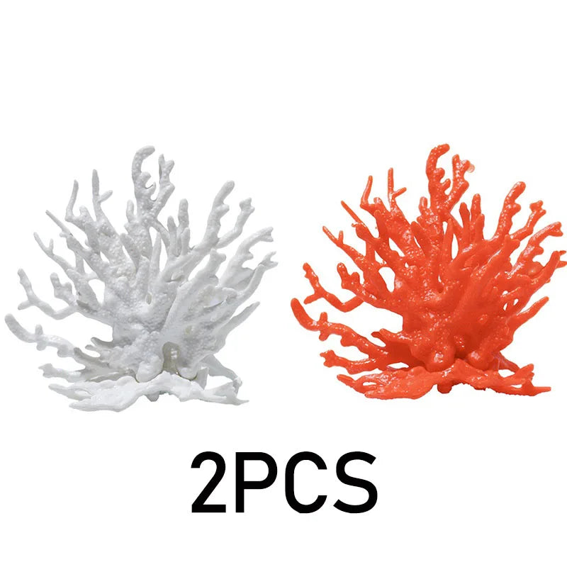 Aquarium Coral Decoration – Artificial Resin Coral for Freshwater & Marine Tanks