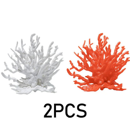 Aquarium Coral Decoration – Artificial Resin Coral for Freshwater & Marine Tanks