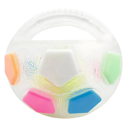 Durable Dog Ball Toy – Easy-Grip Rubber Football for Chewing & Interactive Play