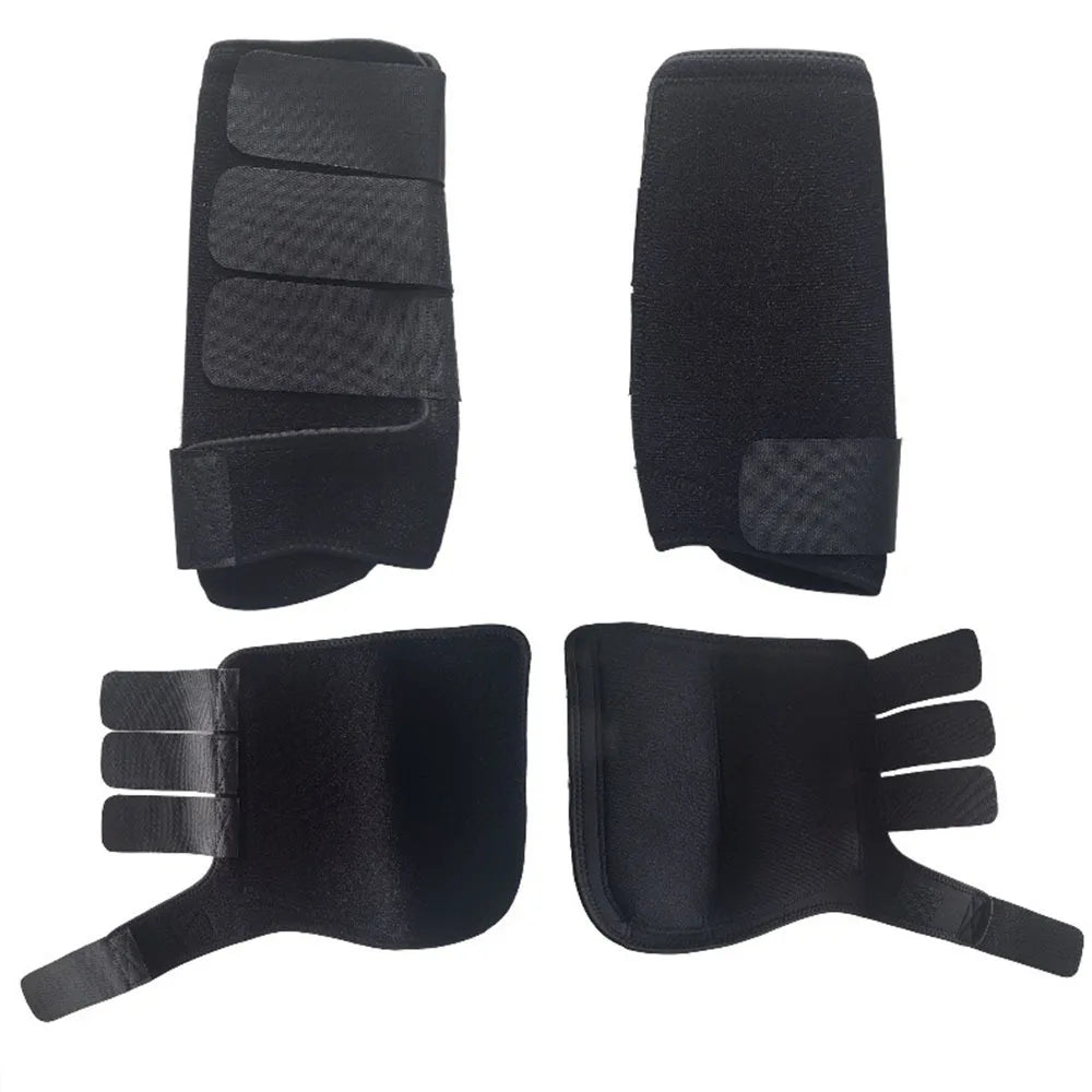 Equestrian Horse Leg Guards – Anti-Collision Shock Absorption Boots