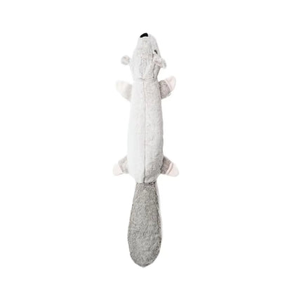 Stuff less Dog Toys with Squeakers – Plush Crinkle Toys for Puppies & Dogs
