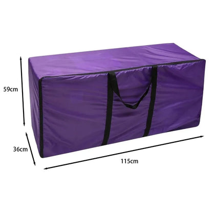 Zippered Waterproof Hay Bale Storage Bag, Large Hay Bale Tote, Foldable and Portable Hay Bale Bag for Horses and Livestock