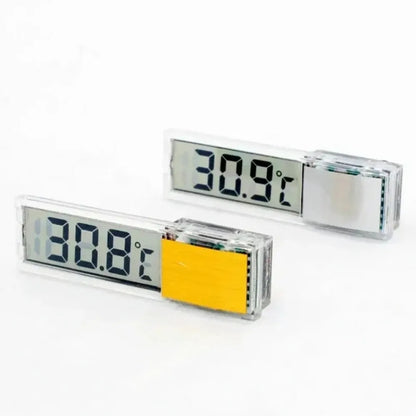 1PC Aquarium Thermometer Electronic LCD Digital Fish Tank Temperature Measurement Fish Tank Temp Meter Aquarium Accessories