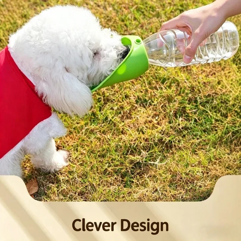 Portable Pet Hydration Bottle – Foldable Water Cup for Dogs and Cats on Walks