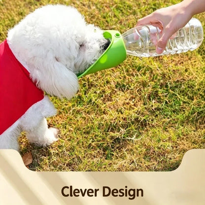 Portable Pet Hydration Bottle – Foldable Water Cup for Dogs and Cats on Walks