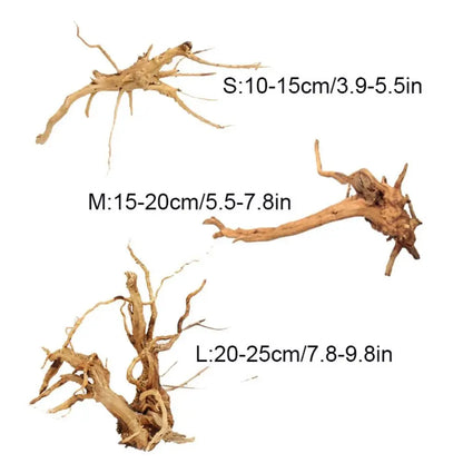 Large Aquarium Driftwood Natural Fish Tank Plant Decor Tree Aquarium Fish Bowl Stump Aquarium Fishtank Landscaping Decor Pet