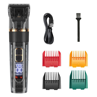 Cordless Pet Hair Clipper – USB Rechargeable Grooming Trimmer for Pets