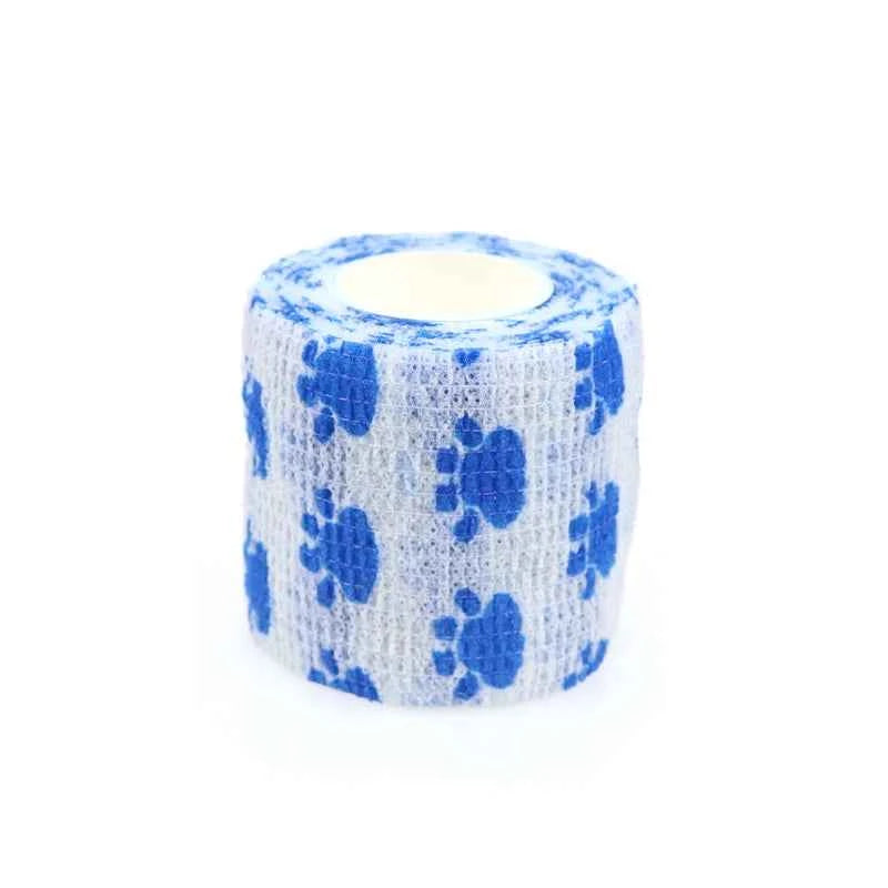 24 Rolls Elastic Bandage Self Adhesive Bandage Wrap Cohesive Tape Vet Wrap for Dog Cat Horse Pet Animals Ankle Sprains