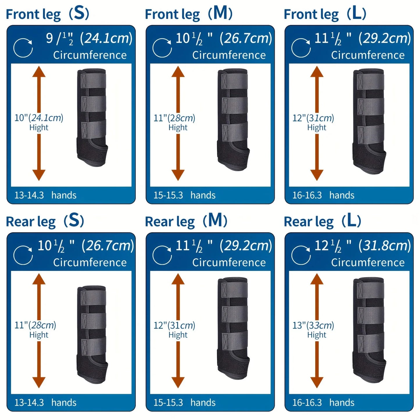 Equestrian Horse Leg Guards – Anti-Collision Shock Absorption Boots