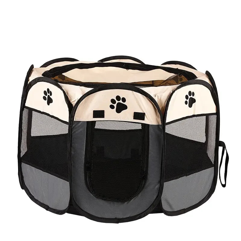 Portable Foldable Pet Tent Kennel Octagonal Fence Puppy Shelter Easy To Use Outdoor Easy Operation Large Dog Cages