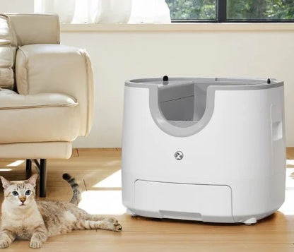 Smart Cat Toilet Tray – Furoomate 11L Automatic Self-Cleaning Litter Box