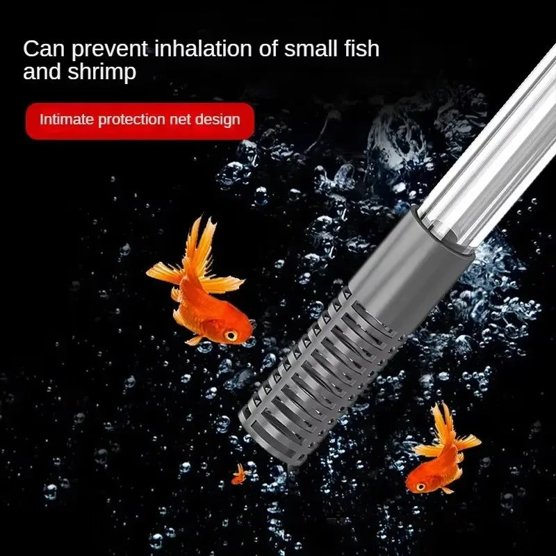 Aquarium Cleaning Vacuum – Sand & Gravel Washer with Extension Tube