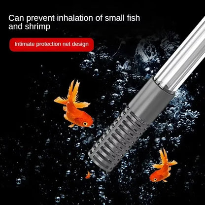 Aquarium Cleaning Vacuum – Sand & Gravel Washer with Extension Tube