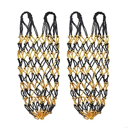 2PCS Horse Hay Bags – Large Capacity Slow Feed Hanging Nets for Livestock