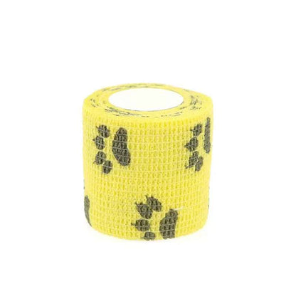 24 Rolls Elastic Bandage Self Adhesive Bandage Wrap Cohesive Tape Vet Wrap for Dog Cat Horse Pet Animals Ankle Sprains