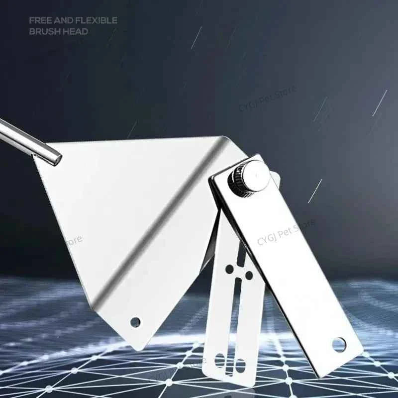 Fish Tank Algae Removal Tool – Flat Scraper for Glass Cleaning & Substrate Care