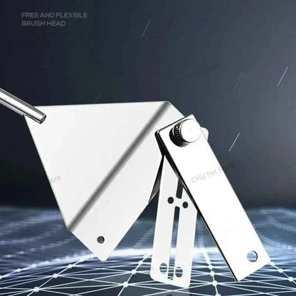 Fish Tank Algae Removal Tool – Flat Scraper for Glass Cleaning & Substrate Care
