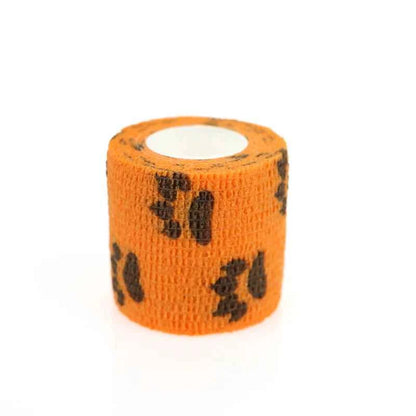 24 Rolls Elastic Bandage Self Adhesive Bandage Wrap Cohesive Tape Vet Wrap for Dog Cat Horse Pet Animals Ankle Sprains