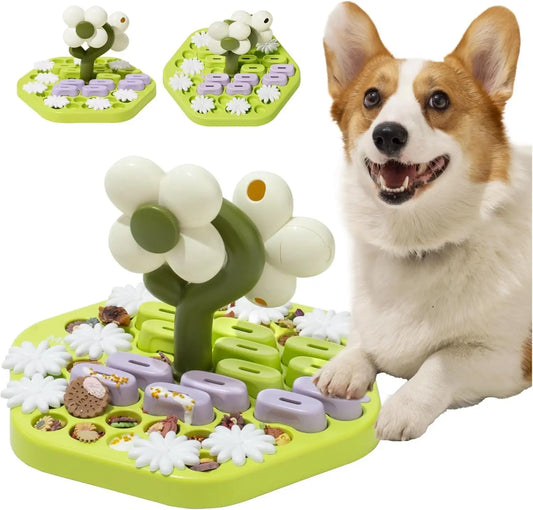 MEWOOFUN Advanced Dog Puzzle Toy – IQ Training & Treat Dispensing Slow Feeder