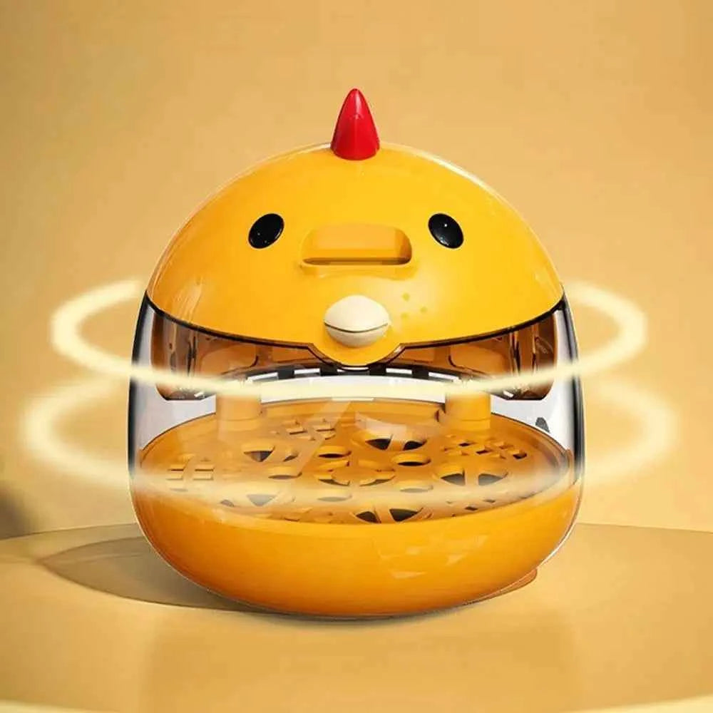 Mini Egg Incubator Light Transparent Window Automatic Temperature Humidity Control 5 Eggs Poultry Hatching Machine For Home C4Z4