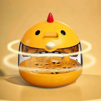 Mini Egg Incubator Light Transparent Window Automatic Temperature Humidity Control 5 Eggs Poultry Hatching Machine For Home C4Z4