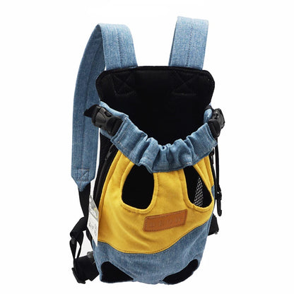 Breathable Dog & Cat Carrier Backpack – Lightweight Adjustable Travel Backpack