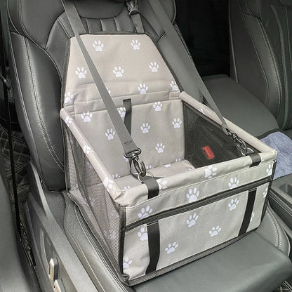 Portable Pet Car Seat Hammock – Foldable Carrier Bag for Cats & Dogs