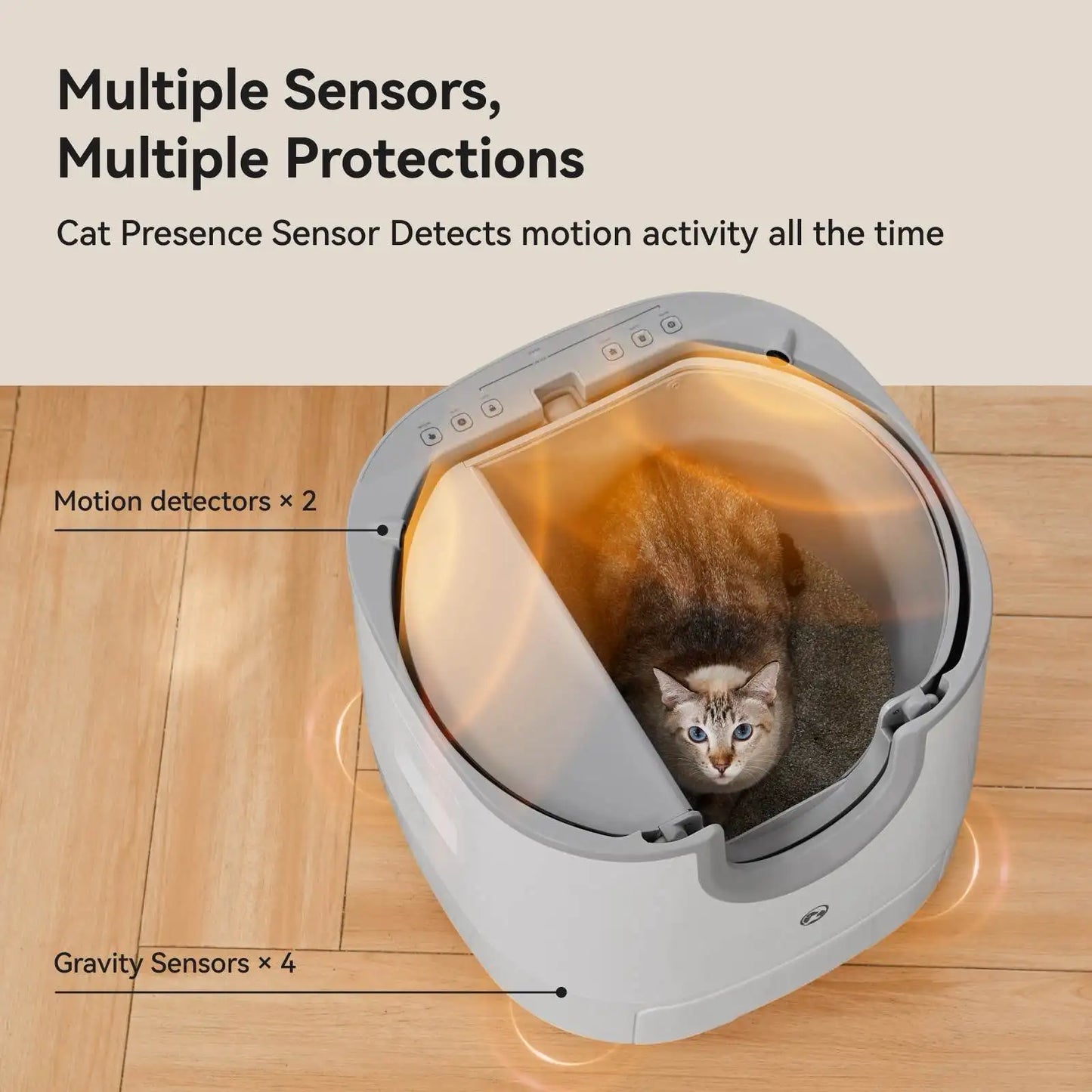 Smart Cat Toilet Tray – Furoomate 11L Automatic Self-Cleaning Litter Box