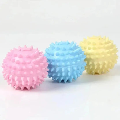 Durable Dog Toy Ball – Bouncing Rubber Ball for Chewing, Training & Teething
