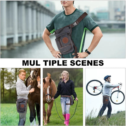 Equestrian Waist Bag – Portable Large Capacity Leg Pack for Riding Accessories