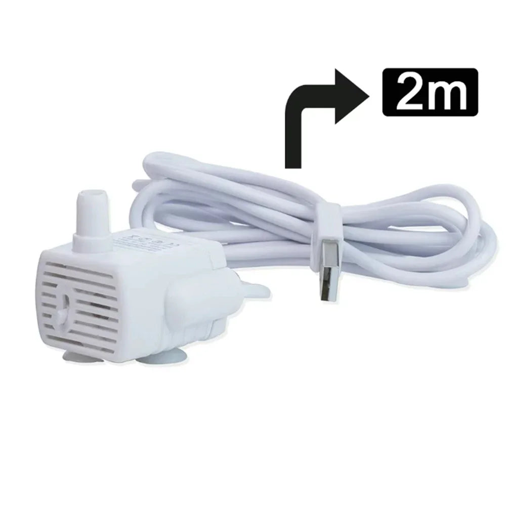 USB Cat & Dog Fountain Pump – Quiet Replacement Water Dispenser Pump