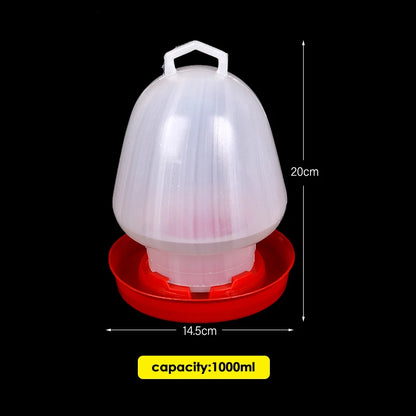 Bird & Chicken Water Feeder – 500ml/1000ml Automatic Drinking Bowl