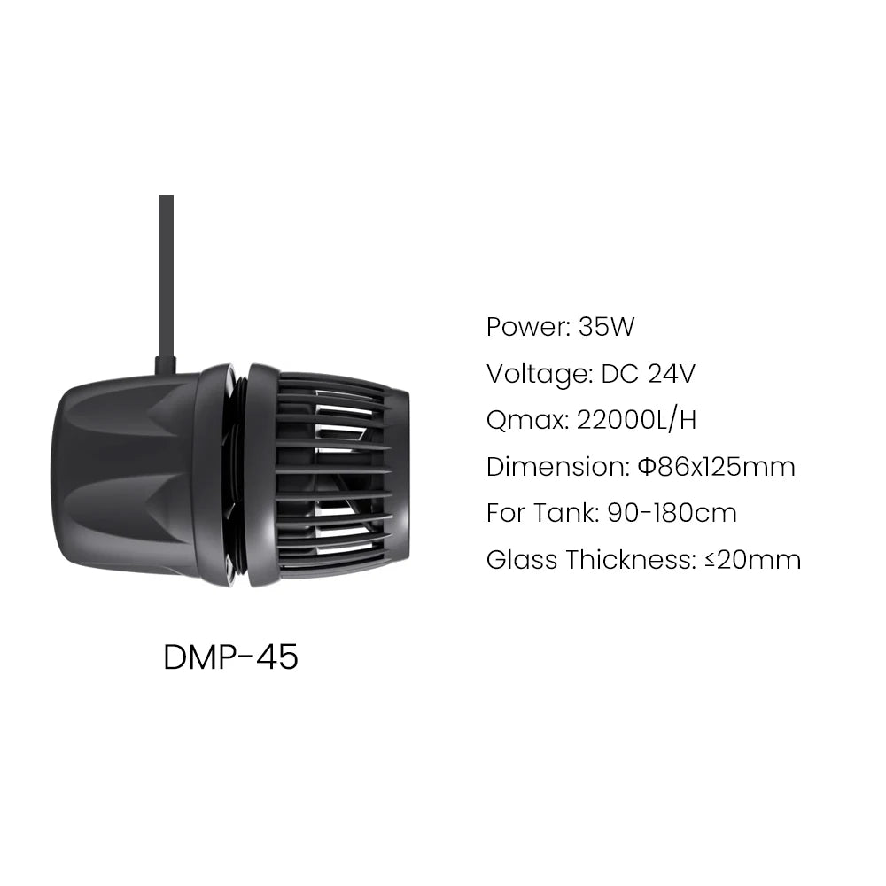 Jebao DMP Smart Wave Pump – Bluetooth App-Controlled Water Circulation Pump