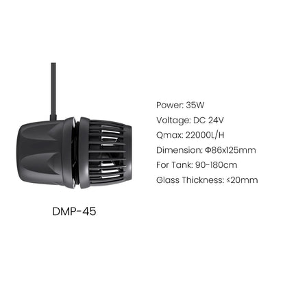 Jebao DMP Smart Wave Pump – Bluetooth App-Controlled Water Circulation Pump