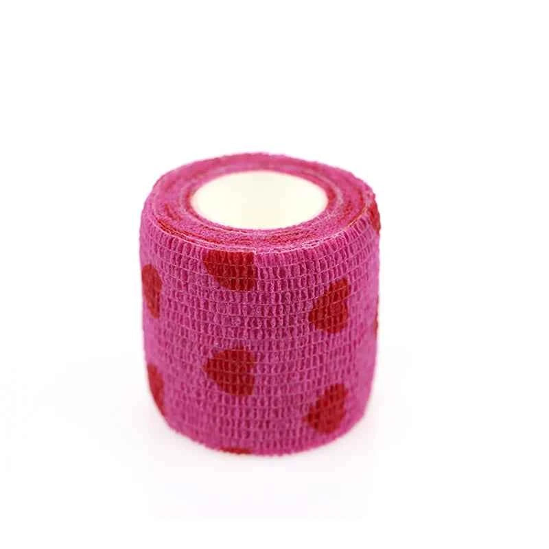 24 Rolls Elastic Bandage Self Adhesive Bandage Wrap Cohesive Tape Vet Wrap for Dog Cat Horse Pet Animals Ankle Sprains