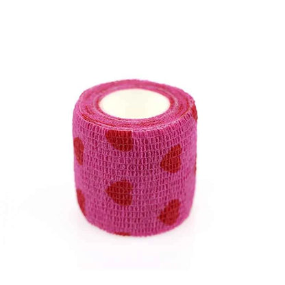 24 Rolls Elastic Bandage Self Adhesive Bandage Wrap Cohesive Tape Vet Wrap for Dog Cat Horse Pet Animals Ankle Sprains