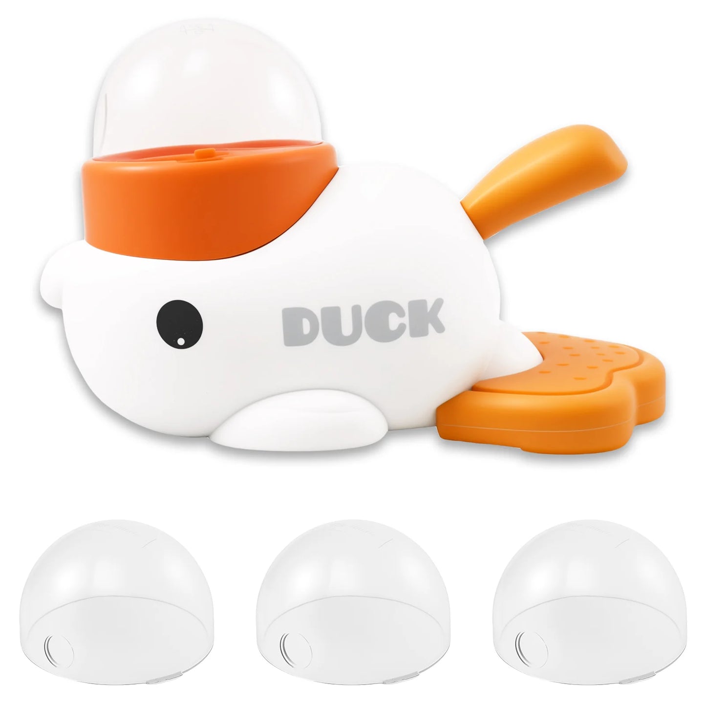 Duck-Shaped Dog Slow Feeder – Interactive Treat Dispensing Toy with Adjustable Food Outlets