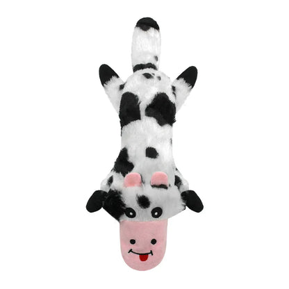 Crinkle Squeaky Dog Chew Toy – 45cm Stuffing-Free Plush Animal Toy