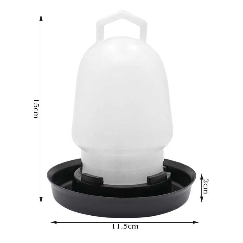 Bird & Chicken Water Feeder – 500ml/1000ml Automatic Drinking Bowl
