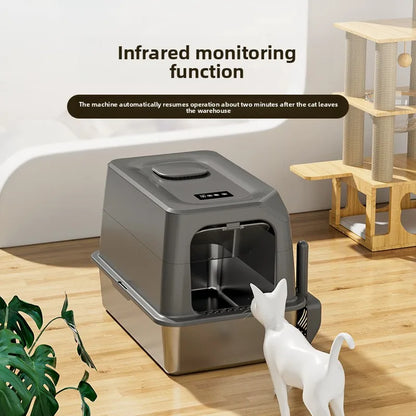 Self-Cleaning Cat Sandbox – Automatic Deodorizing Cat Litter System