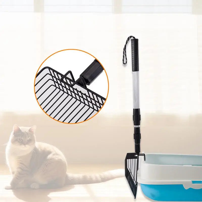 Chicken Coop Litter Sifter – Extendable Rake for Easy Waste Removal