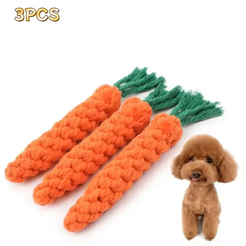 Interactive Cat Carrot Toy – Sound Teething Stick for Chewing & Play