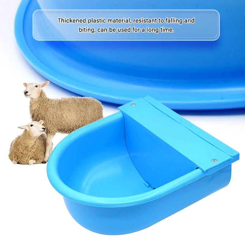 Farm Animal Water Bowl – Automatic Float Valve Drinking Trough for Goats & Cattle