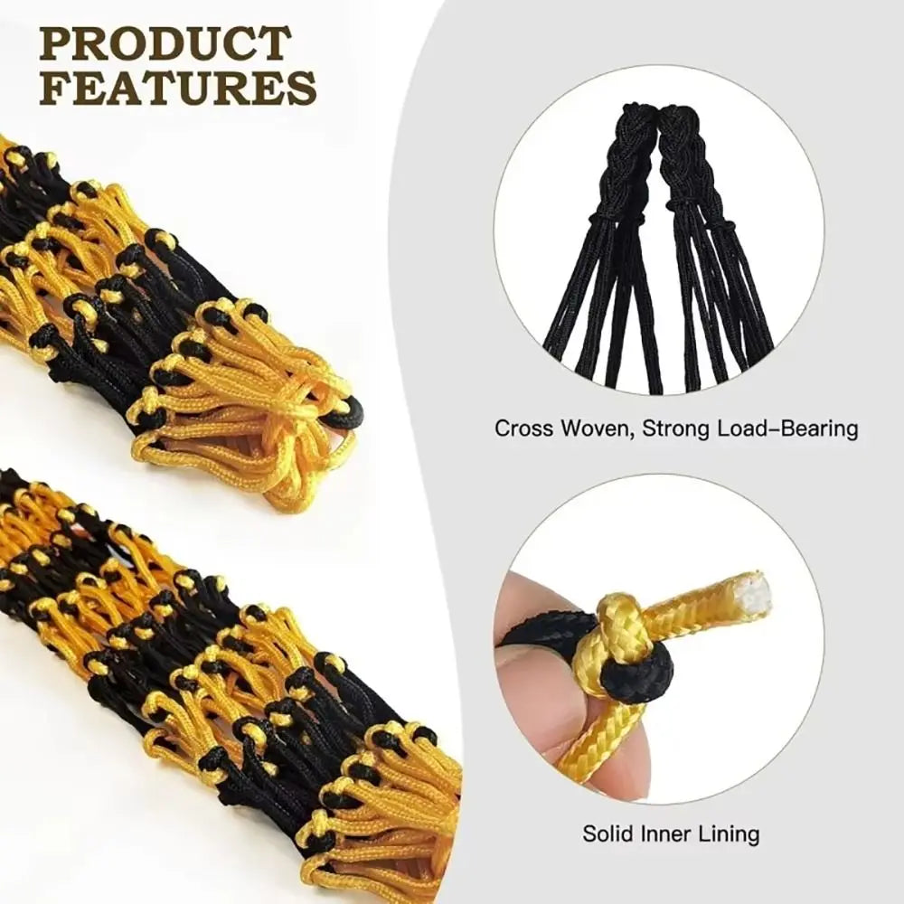 2PCS Horse Hay Bags – Large Capacity Slow Feed Hanging Nets for Livestock
