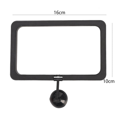 Aquarium Feeding Ring Fish Tank Station Floating Food Tray Feeder Square Circle Accessories Fish Foods Feeder With Suction Cup