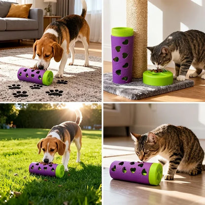 Slow Feeder Chew Toy – Bite-Resistant Interactive Treat Dispenser for Pets